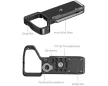 Smallrig 6033 rögzítőtalp AirTag rekesszel Sony Alpha 7 V, 7R V és 7 IV vázakhoz