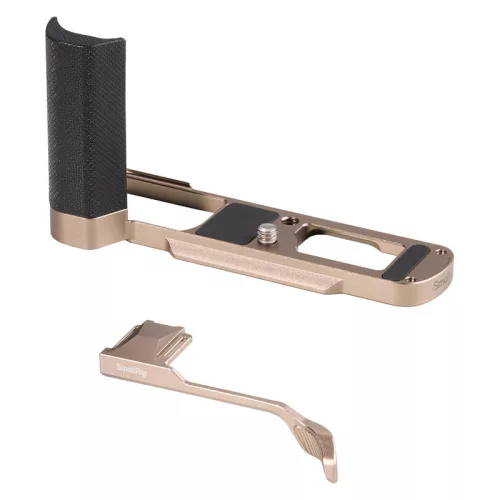 SmallRig 6136 L-alakú rögzítőtalp markolattal Panasonic Lumix L10 kamerához, titán
