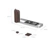 Smallrig 6236 L-Shaped Mount Plate with Wooden Handle for Fujifilm X-E5 (Ebony, Silver)