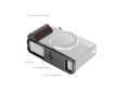 Smallrig 6237 L-Shaped Mount Plate with Wooden Handle for Fujifilm X-E5 (Ebony, Black)