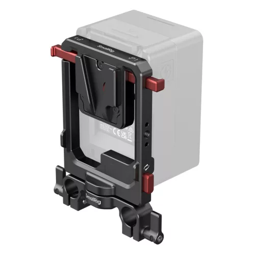 SmallRig 6273 forgatható V-Mount akkumulátor adapterlap dupla V-Lock rögzítéssel és 15 mm-es rúdbilinccsel