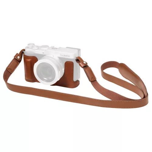 Smallrig 6275 bőr fél tok kit Panasonic Lumix L10 kamerához, barna