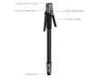SmallRig 6284 Potato Jet Tribex Pro X-Clutch Hydraulic Monopod (Basic Version)