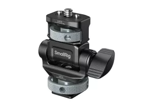   Smallrig 6313 monitortartó vízszintes és függőleges felvételhez vakupapucs rögzítéssel