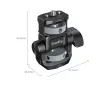 Smallrig 6314 monitortartó vízszintes és függőleges felvételhez ARRI 3/8"-16 rögzítőcsavarral