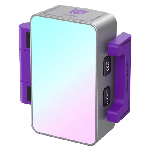 SmallRig 6370 Bi-Color LED videólámpa DJI Osmo Pocket 3, Pocket 4, Pocket 4P és XTRA MUSE kamerához, Megatron Edition