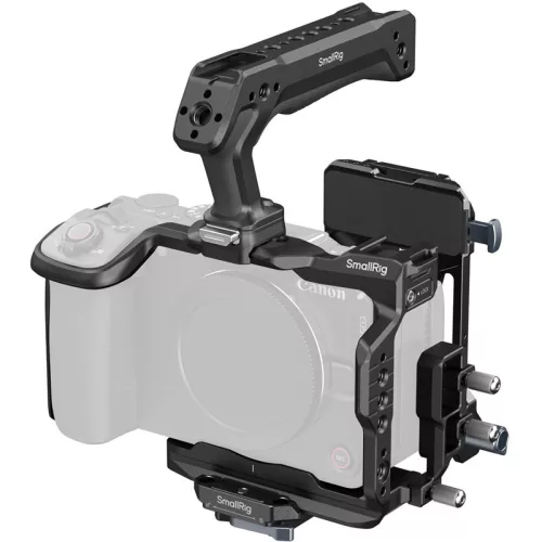 Smallrig 6381 HawkLock gyorskioldós kamera cage kit V-Mount akkumulátor adapterlappal Canon EOS R6 V-hez
