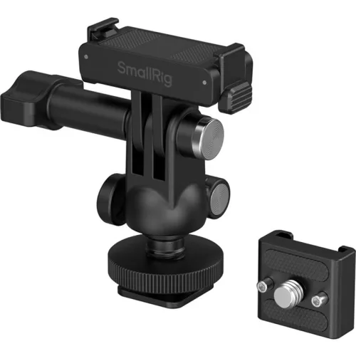 Smallrig 6396 gyorskioldós adapter vakupapucs rögzítéssel és gömbfejjel DJI Osmo Action 6 és Osmo Nano kamerához