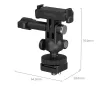 Smallrig 6396 gyorskioldós adapter vakupapucs rögzítéssel és gömbfejjel DJI Osmo Action 6 és Osmo Nano kamerához