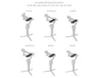 SmallRig 6439 gyorskioldó rögzítőtalp Manfrotto–Arca-Swiss adapterlappal DJI gimbalokhoz