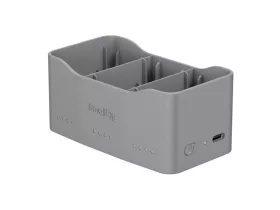   Smallrig 6501 65 W-os akkumulátortöltő DJI Mini 5, Mini 4 és Mini 3 Pro drónokhoz