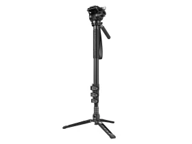 SmallRig 6623 Carbon Monopod with Video Head, 4 Section