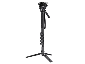 SmallRig 6625 Carbon Monopod with Video Head, 5 Section