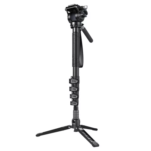 SmallRig 6625 Carbon Monopod with Video Head, 5 Section
