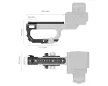 SmallRig 6781 bővítő rögzítőtalp kit Sony XLR-H2B markolathoz