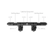 SmallRig 6913 180 mm NATO Rail for SR-MicroSlide System