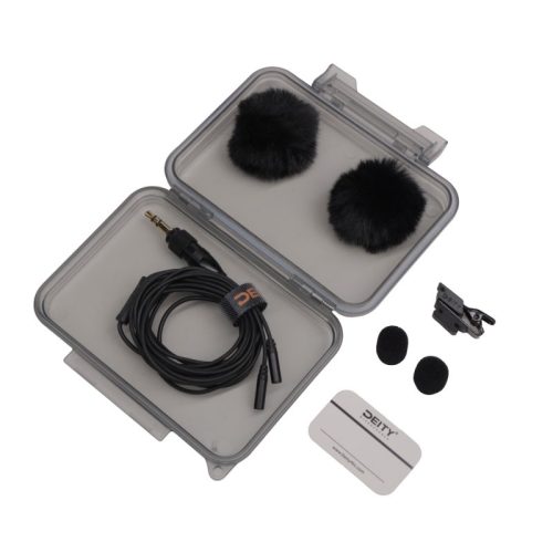 Deity Dual-Head WLP Microphone (Dual Capsule Lavalier - 3.5mm TRS)