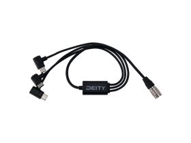 Deity SPD-HR3U (4-Pin Hirose to Triple USB-C) Cable