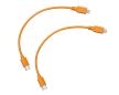 Tether Tools Air Direct USB-C - USB 2.0 Micro B csatlakozókábel (narancssárga)