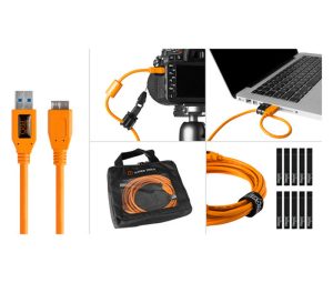 Tether Tools Starter Tethering Kit w/usb 3.0 Micro-B 4,6 m