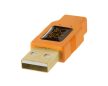 TetherPro USB 2.0 A Male-Micro-B 4.6m narancssárga