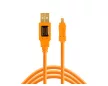 Tether Tools TetherPro USB 2.0 A - Mini-B 8 pin 4,6m (narancssárga)