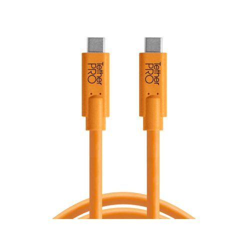 Tether Tools TetherPro USB C - USB-C Narancssárga (4,6m)