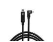 Tether Tools TetherPro USB-C to USB-C Right Angle fekete kábel