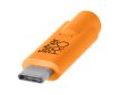 Tether Tools Tetherpro USB C - 3.0 Micro-B 4,6m kábel (narancssárga)