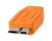 Tether Tools Tetherpro USB C - 3.0 Micro-B 4,6m kábel (narancssárga)