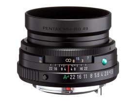 Pentax HD FA 43mm f/1.9 Limited fekete objektív
