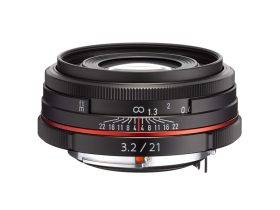 Pentax HD DA 21mm f/3.2 AL Limited fekete objektív