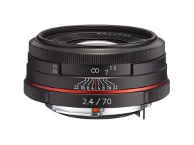 Pentax HD DA 70mm f/2.4 AL Limited fekete objektív