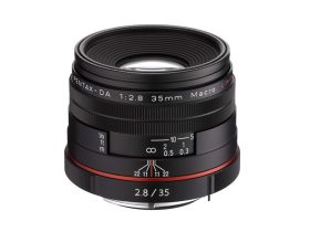 Pentax HD DA 35mm f/2.8 Macro Limited fekete objektív