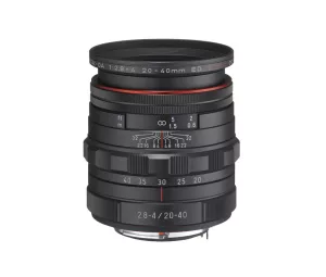   Pentax HD DA 20-40mm f2.8-4 ED Limited DC WR fekete objektív
