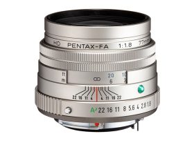 Pentax HD FA 77mm f/1.8 Limited Ezüst objektív