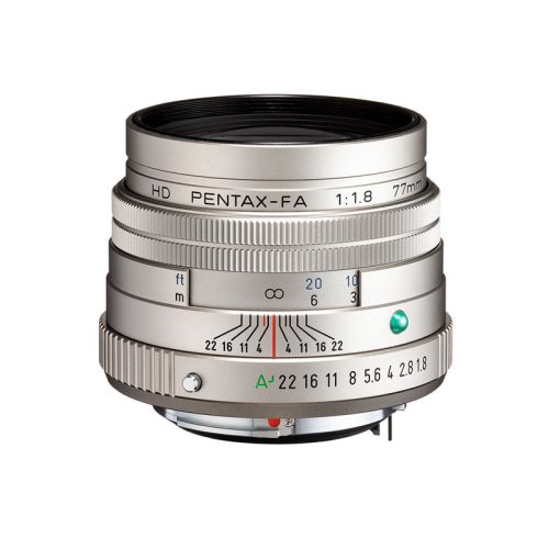 Pentax HD FA 77mm f/1.8 Limited Ezüst objektív