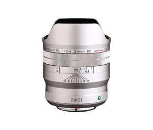 Pentax HD D-FA 21mm F2.4 ED Limited DC WR ezüst