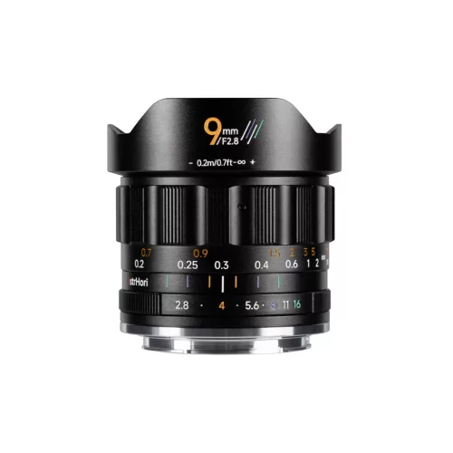 AstrHori 9mm F2.8 APS-C objektív (Sony E bajonett)