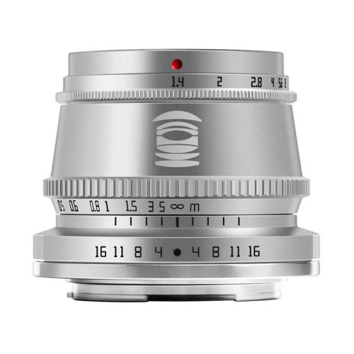 TTArtisan 35mm f1.4 Sony E ezüst (APS-C) Objektív