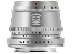 TTArtisan 35mm F1.4 objektív (Sony E bajonett) ezüst