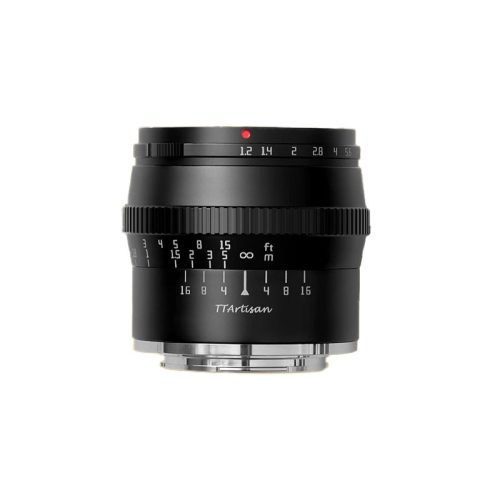 TTArtisan 50mm f1.2 Leica L fekete (APS-C) objektív