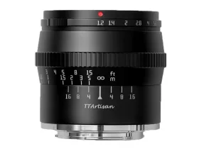 TTArtisan 50mm F1.2 objektív (Nikon Z bajonett) fekete