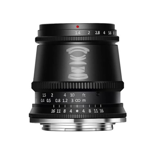 TTartisan 17mm f1.4 Leica L fekete (APS-C) objektív
