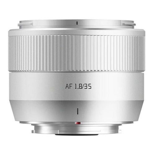 TTartisan APS-C AF 35mm f/1.8 Mark II Lens, Fujifilm X (Silver)