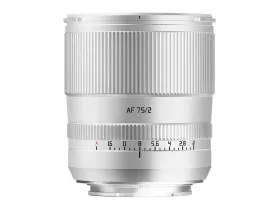 TTArtisan AF 75mm f/2 objektív, ezüst (Sony E)