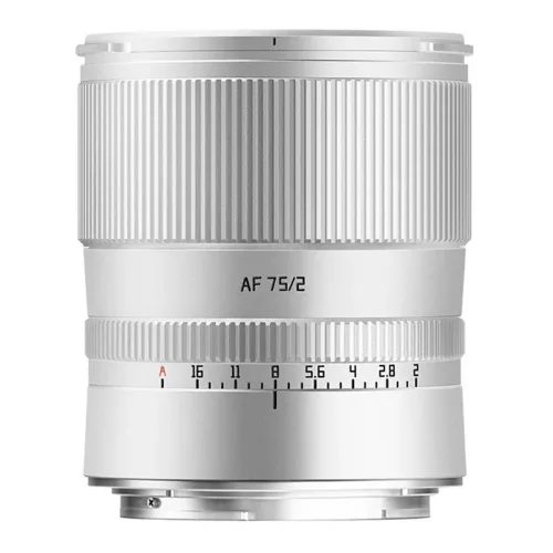 TTArtisan AF 75mm f/2 objektív, ezüst (Nikon Z)