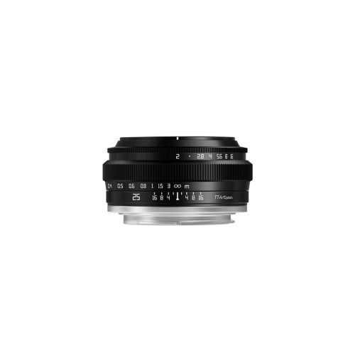 TTartisan 25mm f/2 Nikon Z Mount fekete objektív