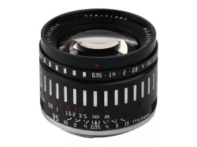   TTArtisan 35mm F0.95 objektív (Fuji X bajonett) fekete-ezüst