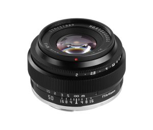 TTArtisan 50mm F2 objektív (Leica L bajonett) fekete